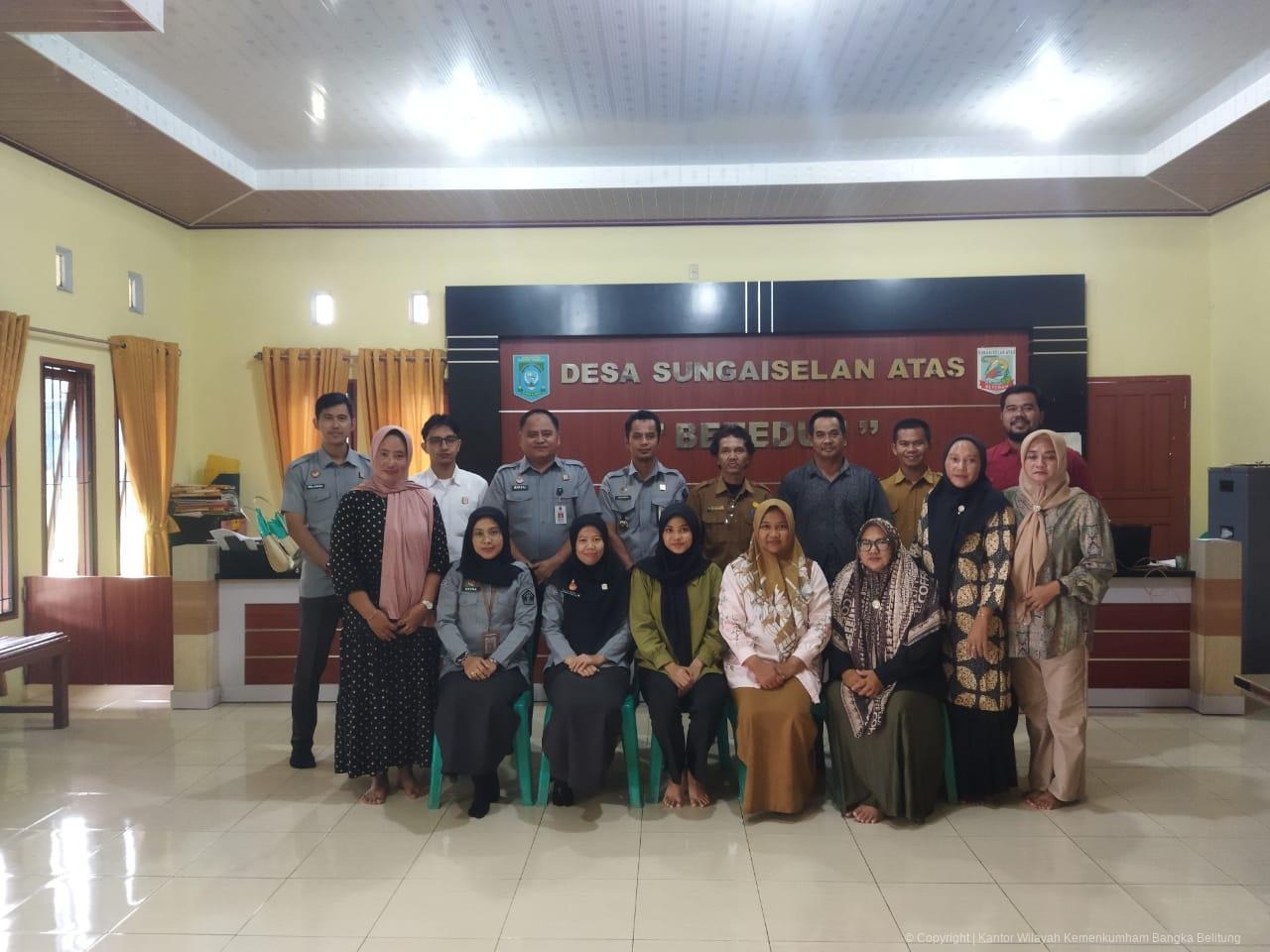 Lakukan Pendampingan, Kemenkum Babel Bantu Sungaiselan Atas Daftarkan Merek Kolektif