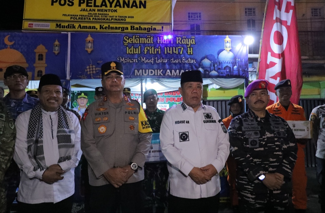 Gubernur Hidayat Arsani dan Forkopimda Turun Langsung Tinjau Pos Pengamanan