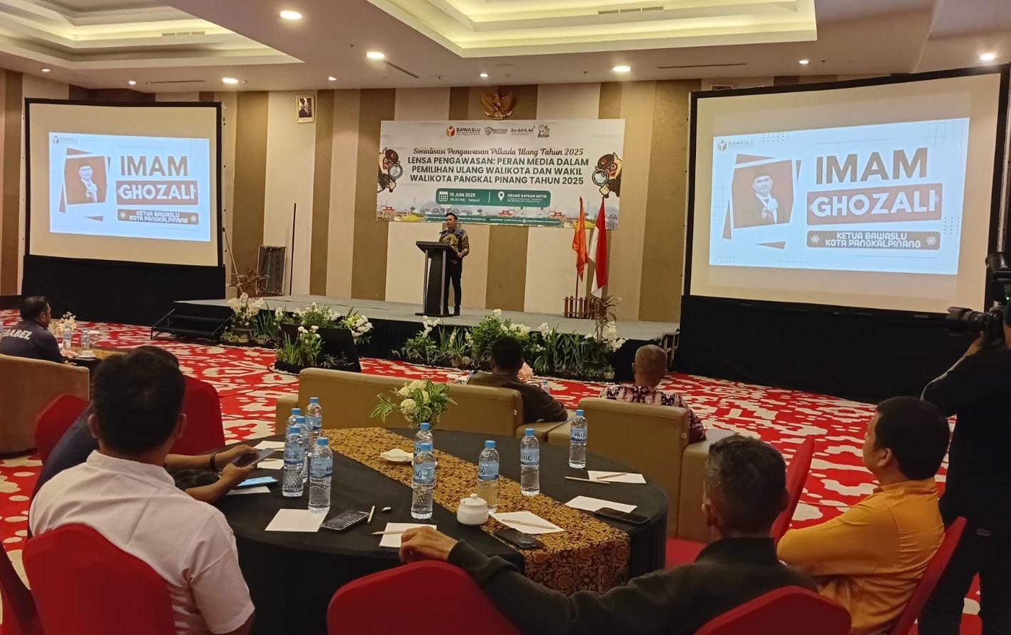 Lensa Pengawasan Bawaslu Pangkalpinang Bersama Peran Media Masa Jelang Pilkada Ulang 2025
