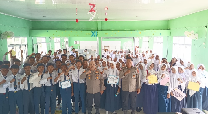 Kapolsek Payung MPLS Bersama SMA N 1 Payung, Ini Maksudnya