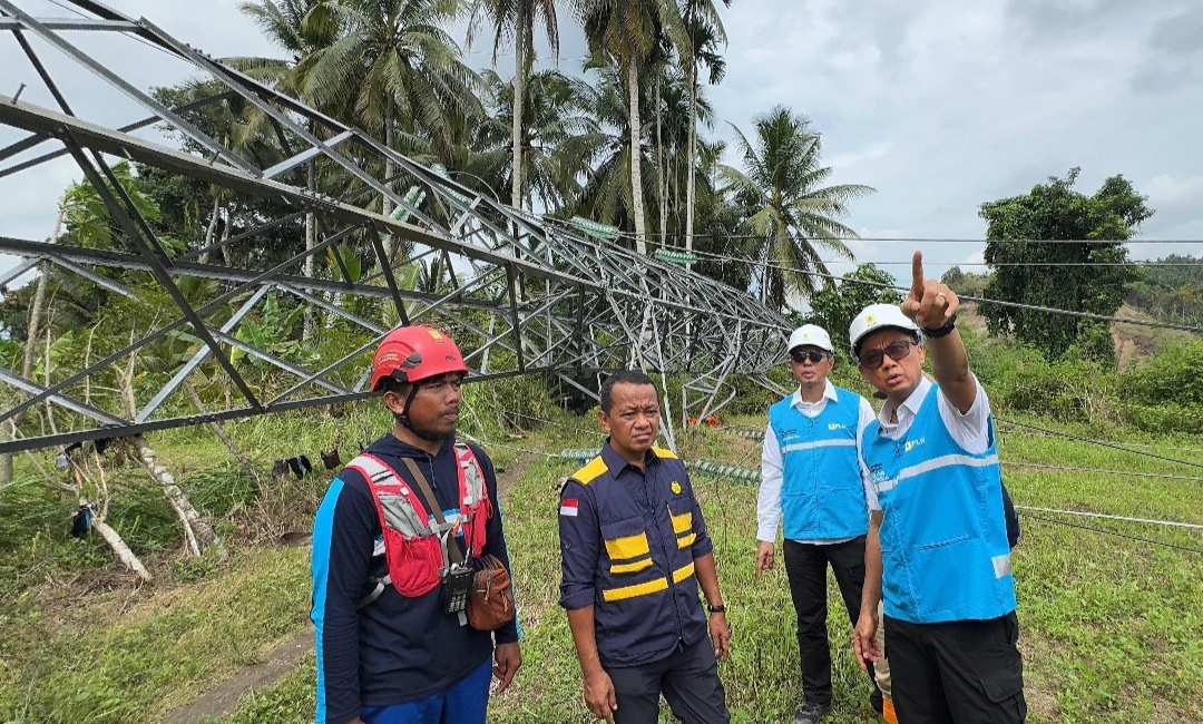 Menteri ESDM Tinjau Langsung Perbaikan Kelistrikan Aceh oleh PLN, Pastikan Percepatan Pemulihan