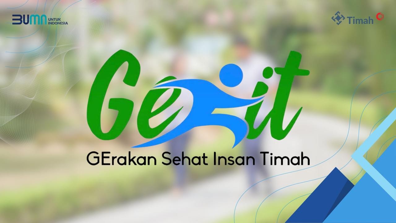 Luncurkan Program GESIT, Cara PT Timah Ajak Karyawan Hidup Sehat Agar Bisa Tingkatkan Produktivitas