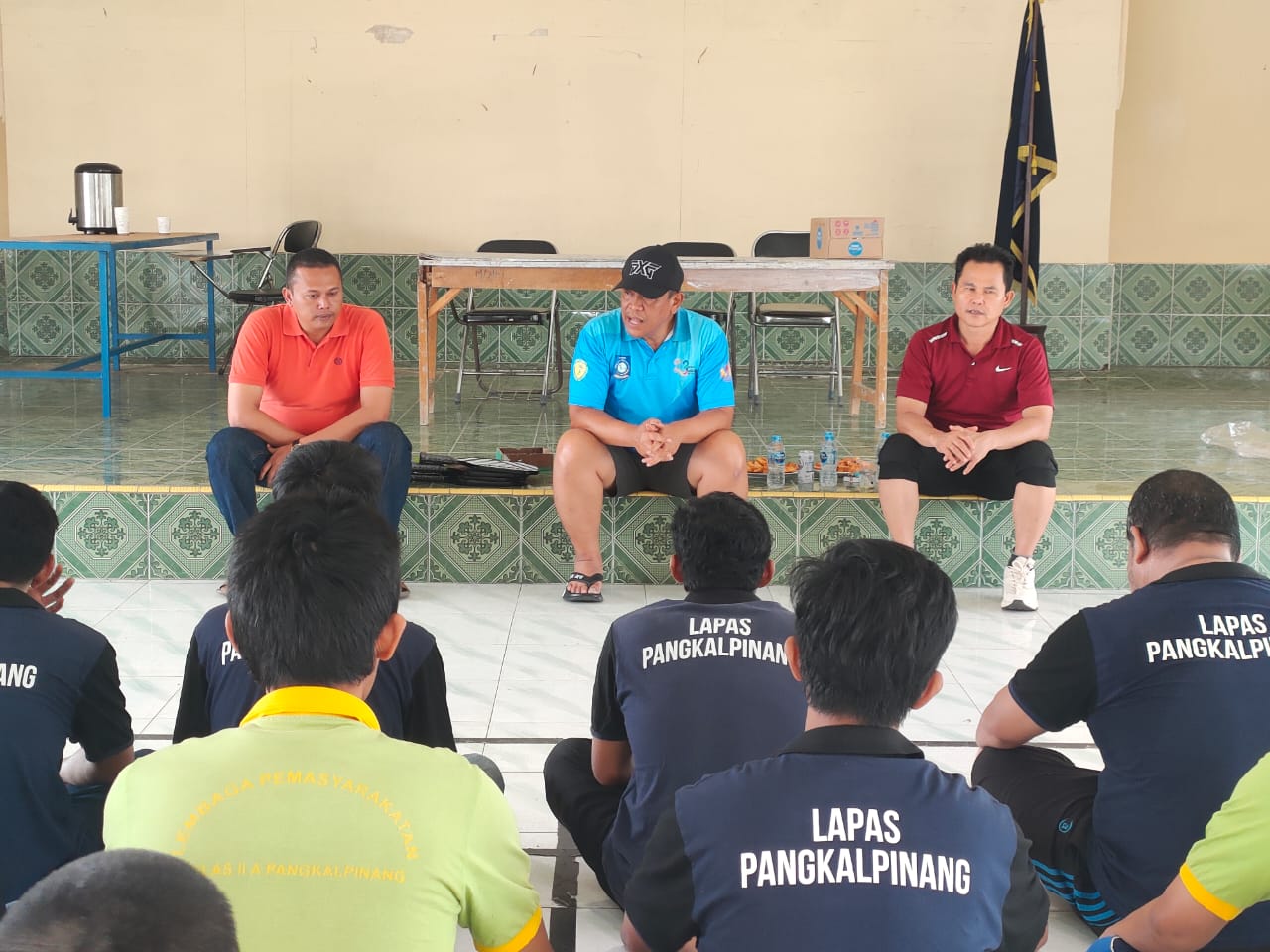 Kadivpas dan Kalapas Pangkalpinang Perkenalkan Olahraga Baru Pickleball Bagi Petugas dan Warga Binaan