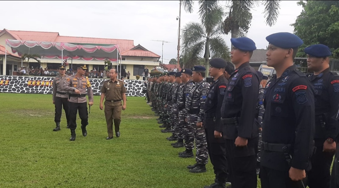 Ratusan Personel Lintas Instansi Siap Amankan Lebaran di Bangka 