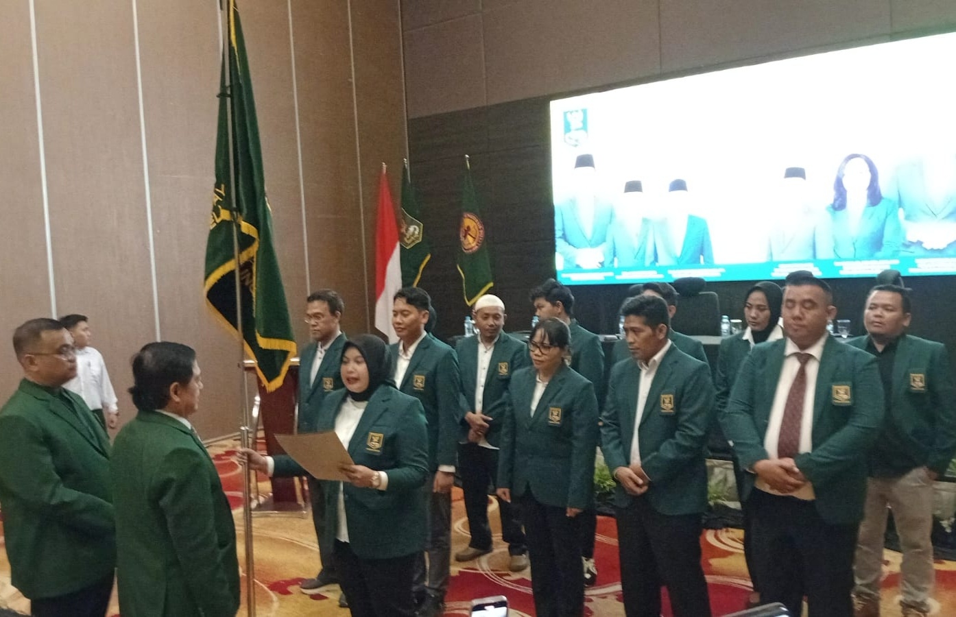 Tiga Anggota DPRD Babel Dilantik Jadi Pengurus TP Sriwijaya