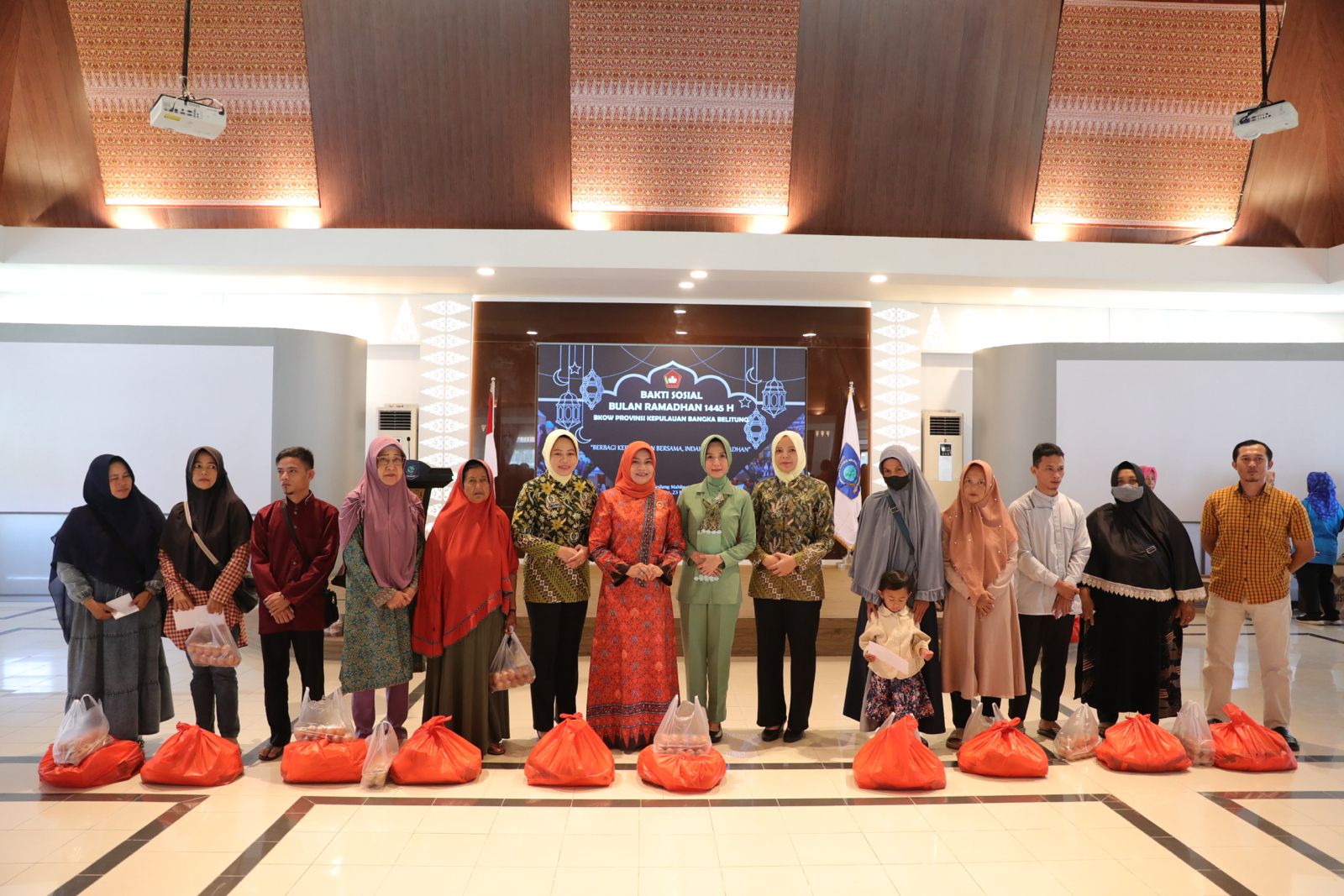 Badan Kerjasama Organisasi Wanita (BKOW) Babel, Berbagi Keberkahan Bersama Indahnya Ramadan
