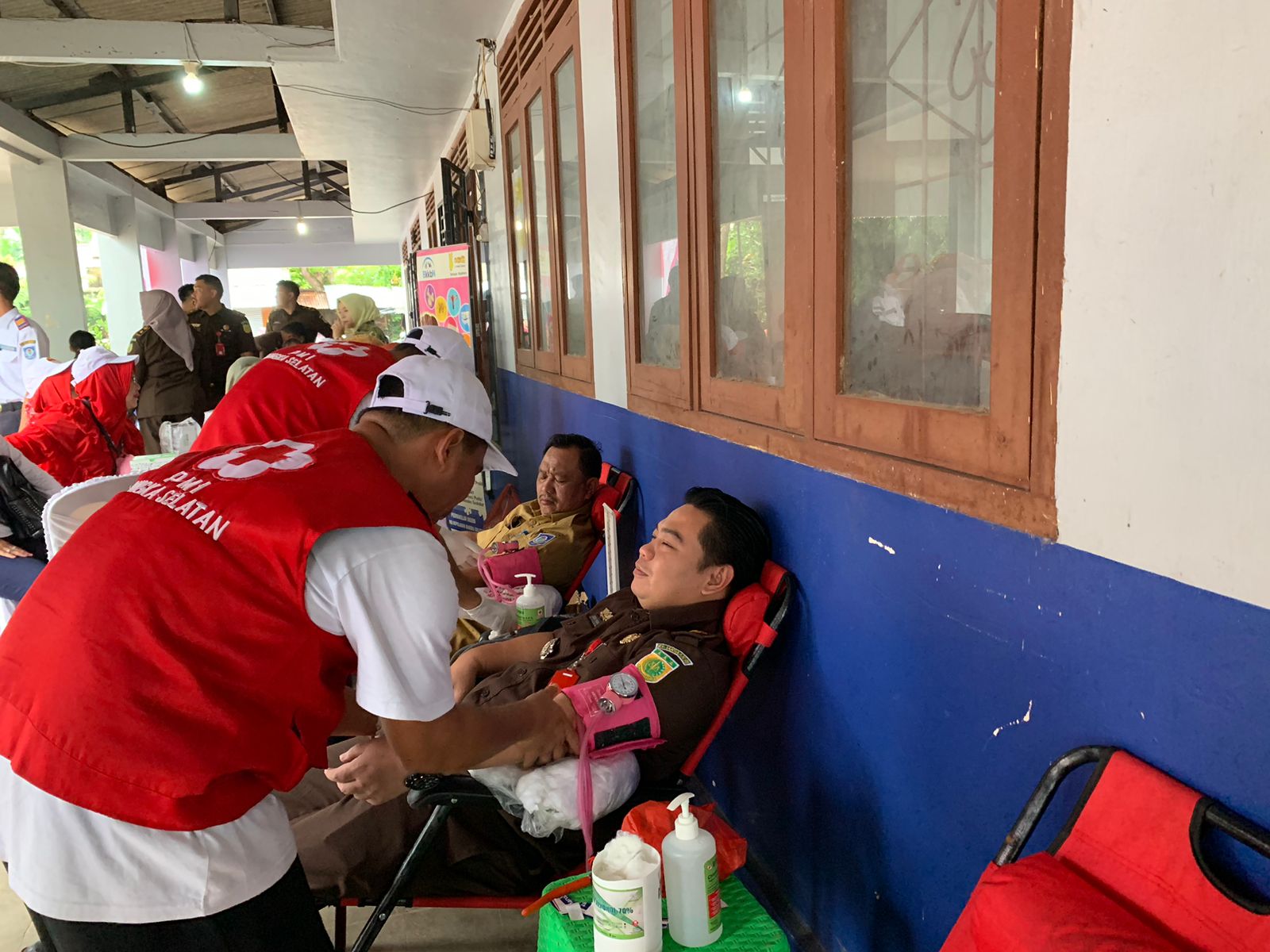 Bhakti Sosial Kejari Basel, 24 Kantong Darah Berhasil Dikumpulkan 