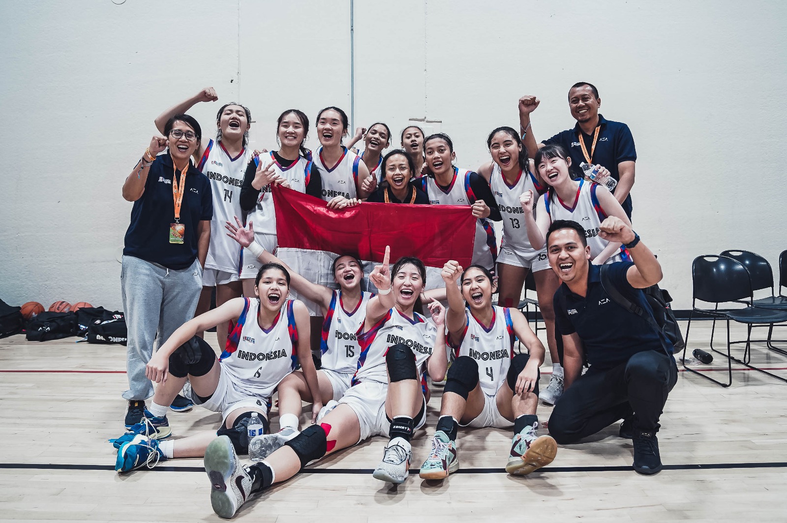 Membanggakan! Tim Putri KFC DBL Indonesia All-Star 2023 Juara Kompetisi Basket di AS