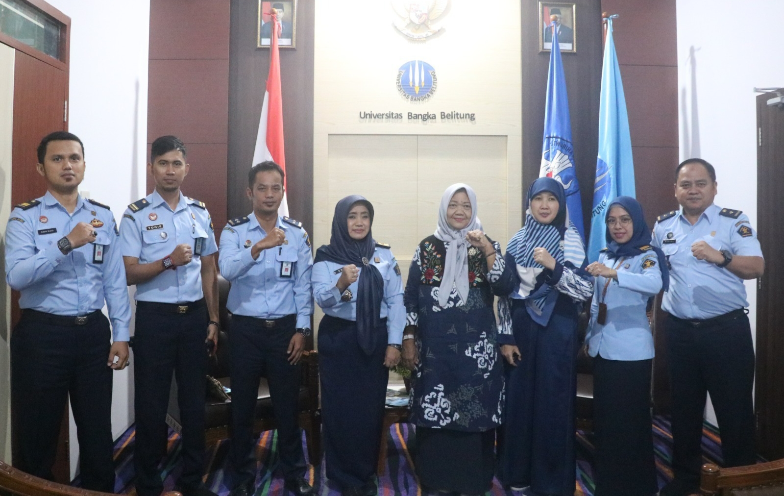 Dorong Peningkatan Permohonan Pendaftaran KI, Kadivyankumham Kemenkumham Babel Sambangi UBB