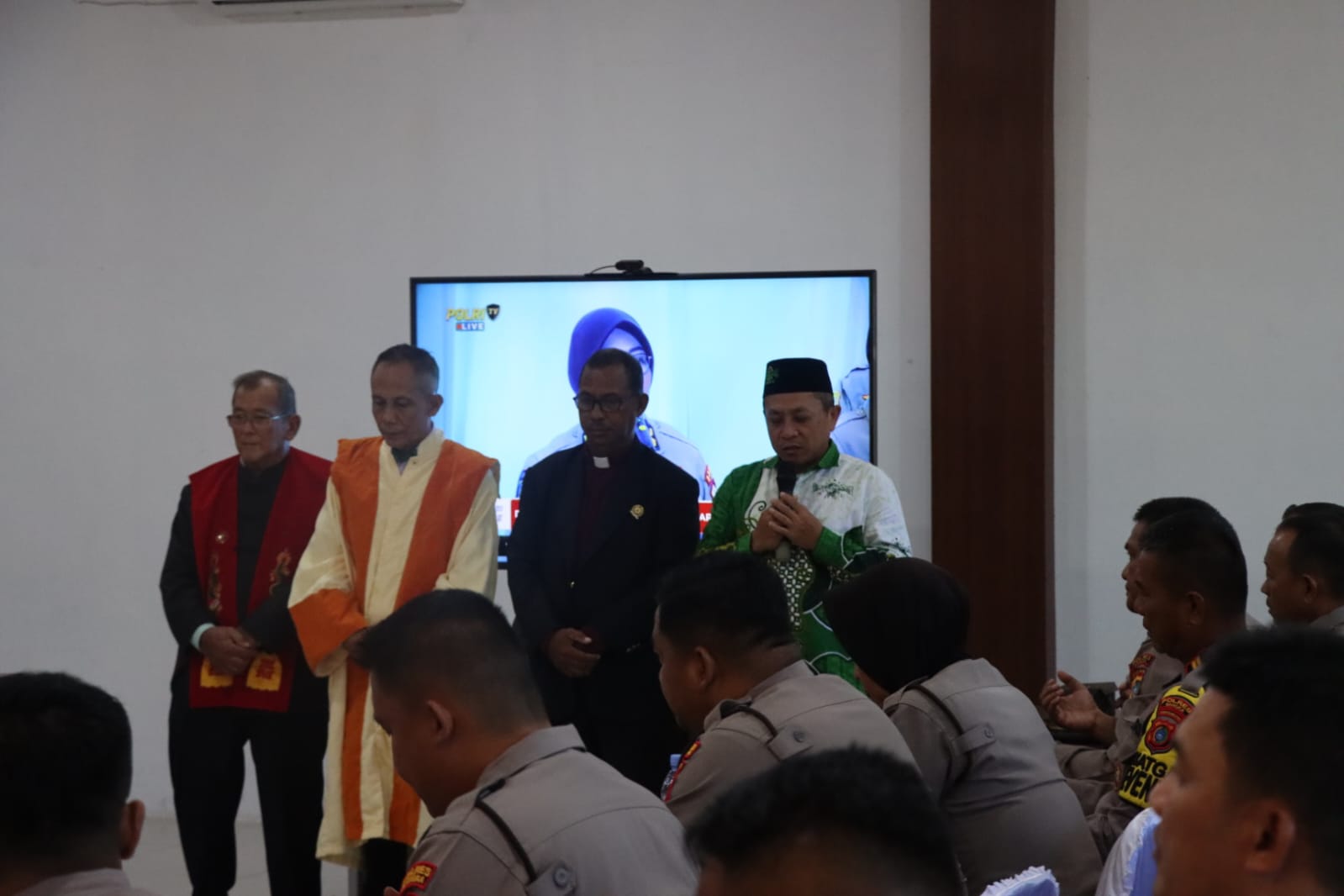 Sambut HUT ke-79 Bhayangkara, Polres Bangka Gelar Doa Lintas Agama