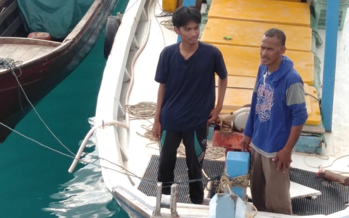 Begini Kondisi Dua Nelayan Ditemukan Polairud Polres Bangka Barat