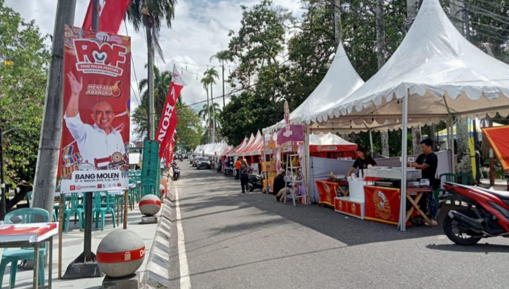 Serunya FMF, Banyak UMKM, Ada Lomba Makan Molen