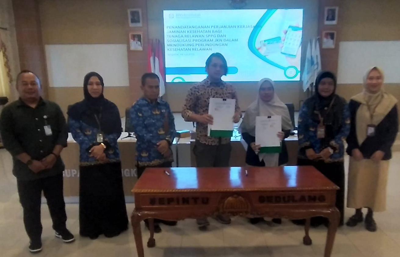 Ada Program JKN bagi Relawan SPPG Bangka