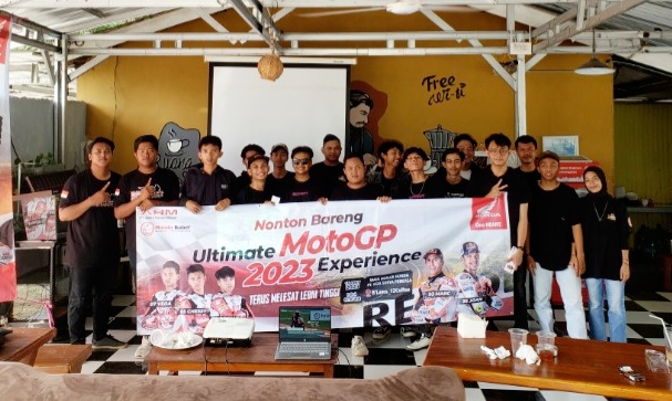 Dukung Tim Honda, IMHB Nobar MotoGP 2023 