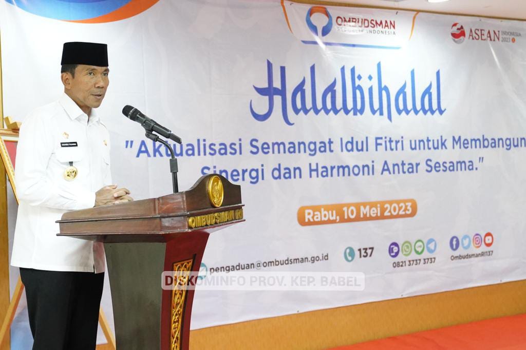 Harapan Pj Gubernur Suganda, Ombudsman RI Saling Bergandeng Tangan Membangun Negeri