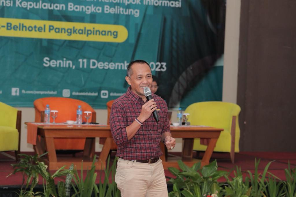 Diskominfo Pemprov Kep. Babel Selenggarakan Kegiatan Penguatan Kinerja Kelompok Informasi Masyarakat (KIM) 