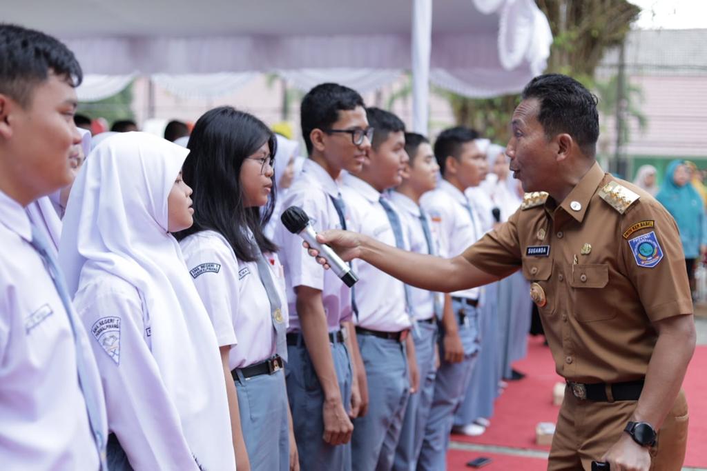 Cegah Kenakalan Remaja, Siswa SMAN 1 Pangkalpinang Diberi Edukasi