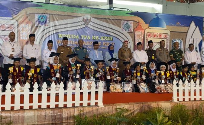 BKPRMI Basel Wisuda 1.804 Santri TPA dan Tahfidz