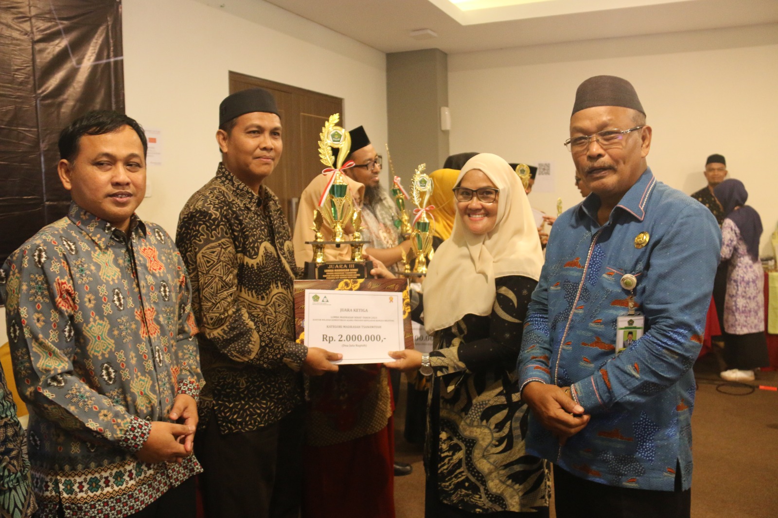 Selamat! Ini Peraih Madrasah Award Tahun 2023 Penmad Kemenag Babel 