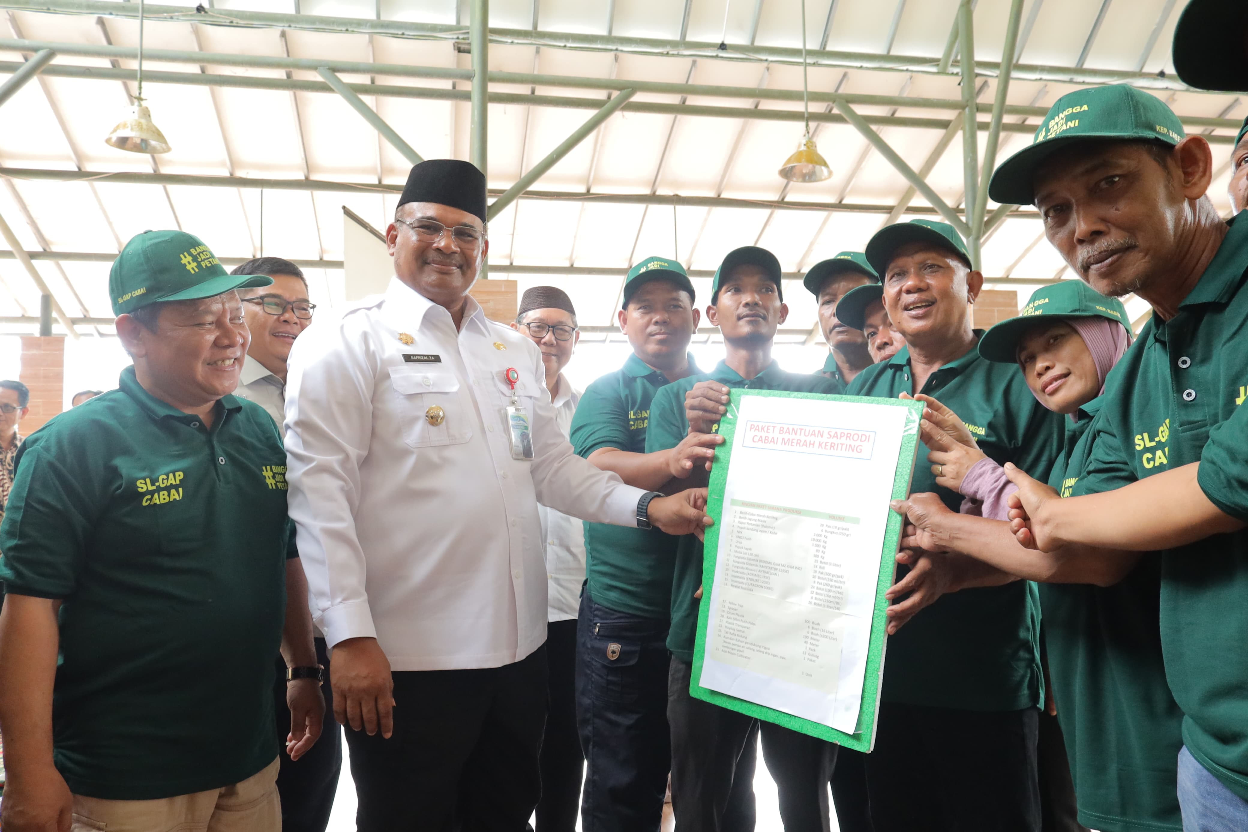 Safrizal : Petani Memiliki Arti Penting Bagi Provinsi Ini Terutama Dalam Memenuhi Kebutuhan Pangan Masyarakat