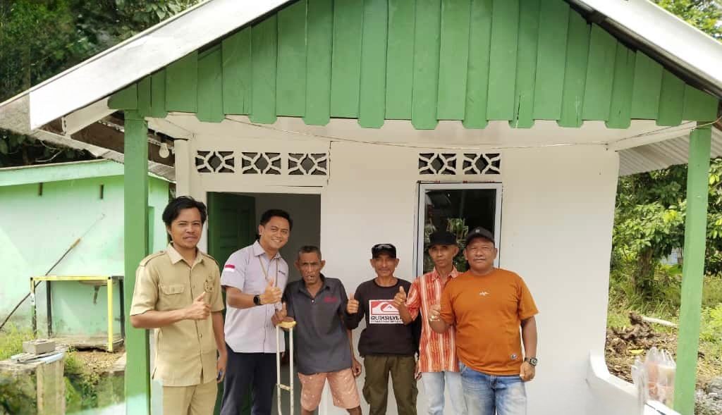 Hidup Sebatang Kara, Rumah Usman Kini Layak Huni Berkat Bantuan PT Timah Tbk