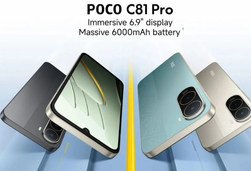 Poco C81 Pro Punya Layar dan Baterai Besar, Segini Harganya