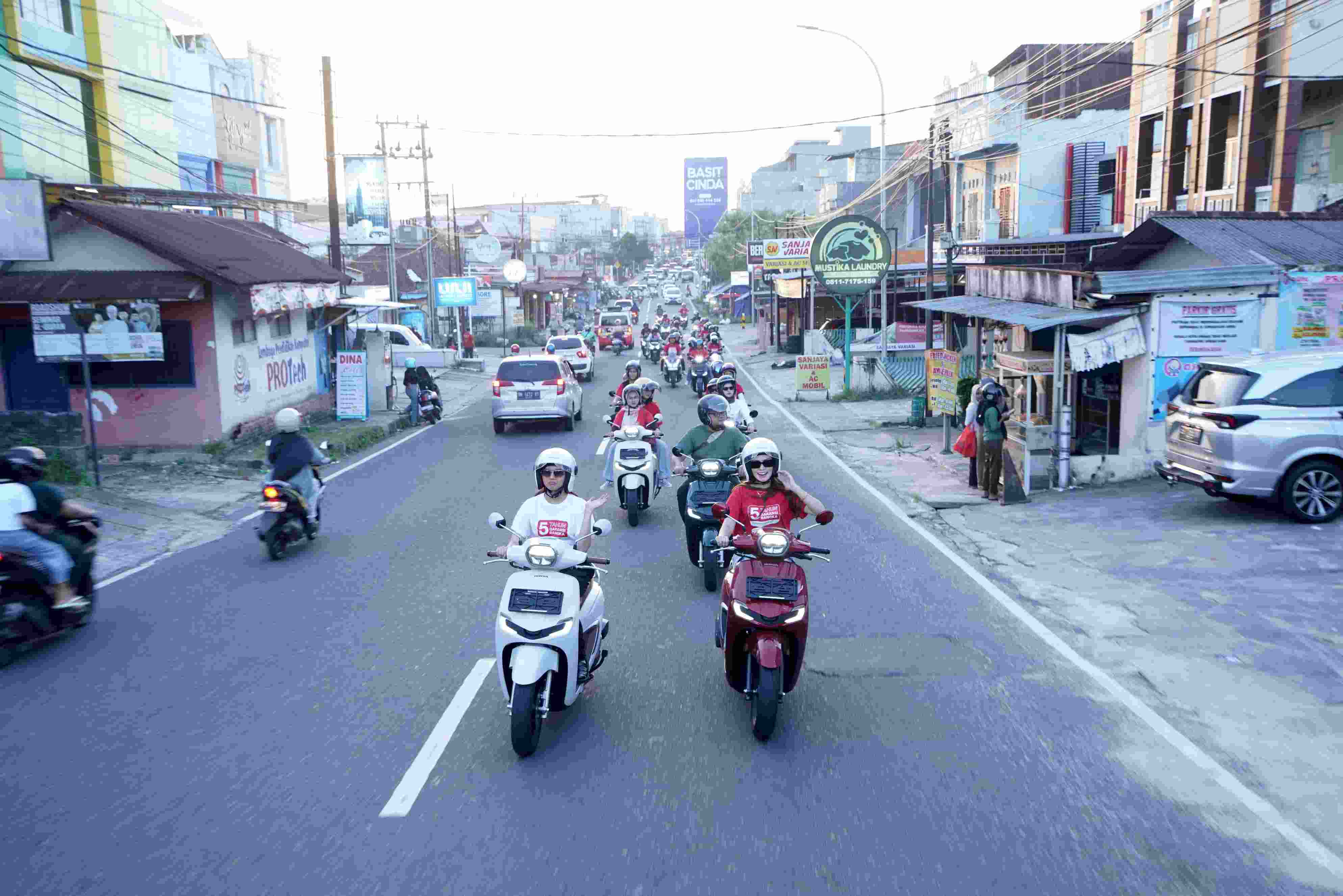 New Honda Stylo 160 Resmi Mengaspal di Babel, Langsung Pikat Masyarakat Bangka Belitung