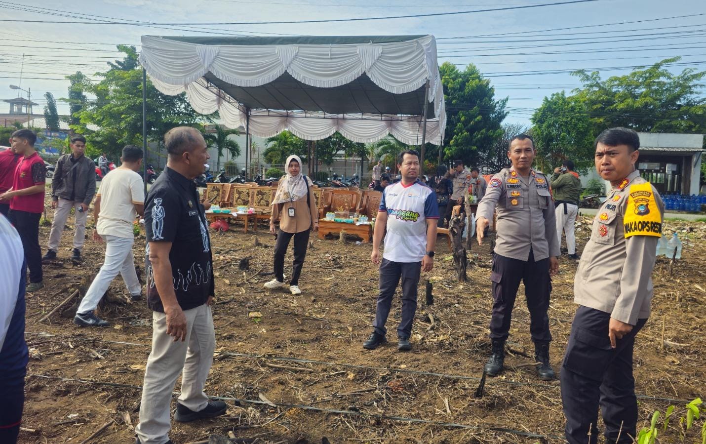 Dorong Swasembada Pangan, Lapas Pangkalpinang Bersama Polri Tanam Jagung Pipil