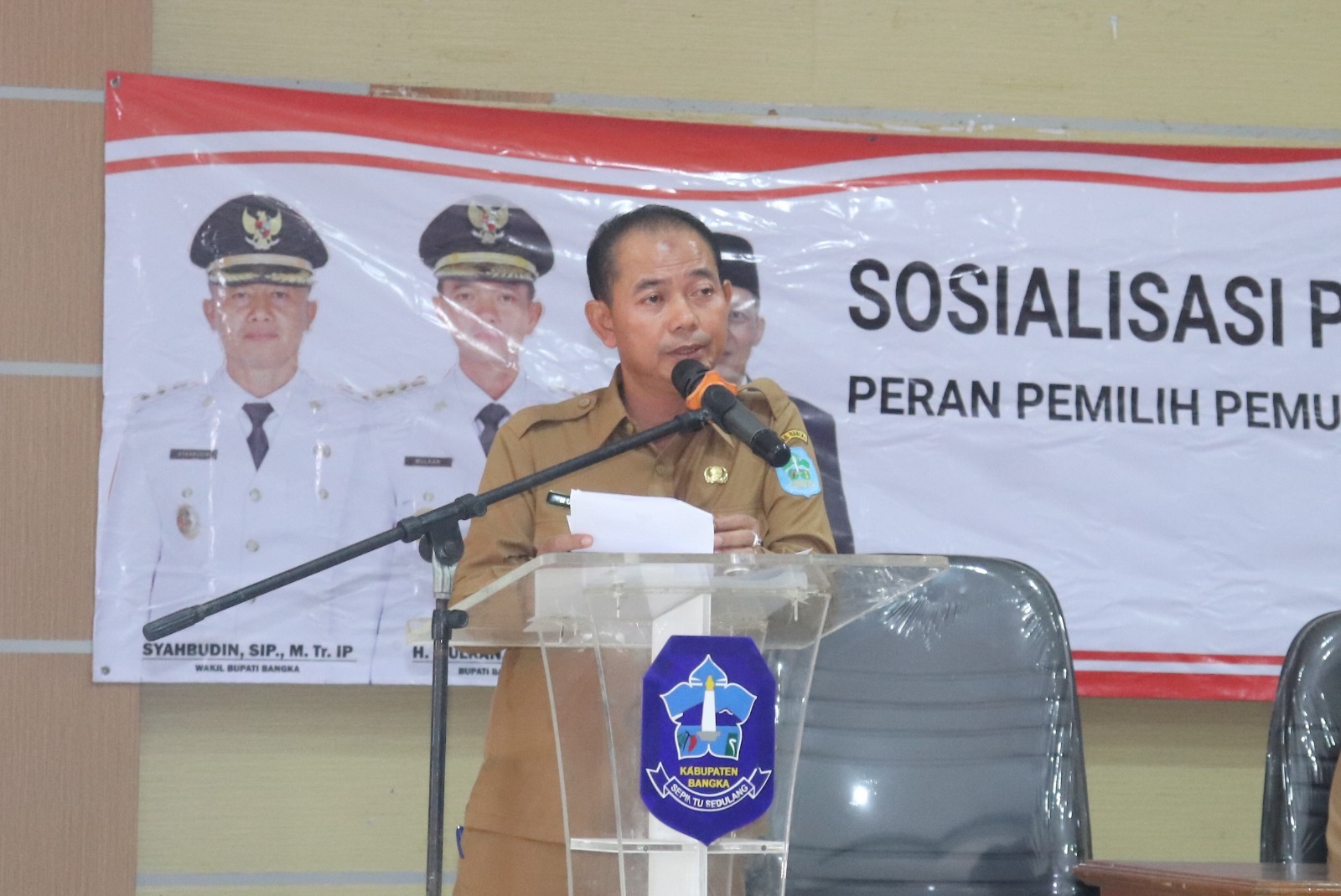 Bupati Mulkan Ajak Pemilih Pemula Aktif Sampaikan Hak Suara 