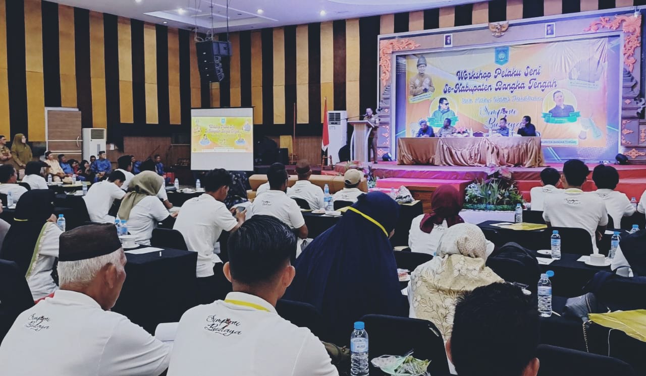 Asah Potensi Seni, Bangka Tengah Gelar Workshop Bertajuk Simfoni Budaya Satu Notasi untuk Pelestarian 2023