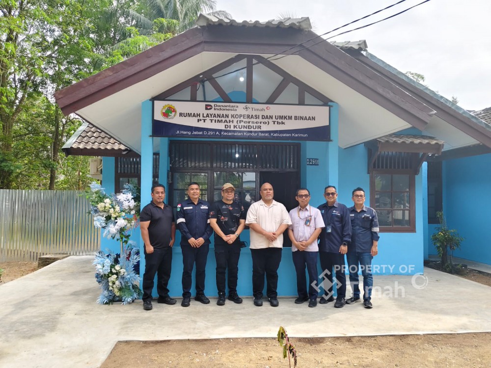 PT Timah Resmikan Pusat Layanan Koperasi dan UMKM di Pulau Kundur