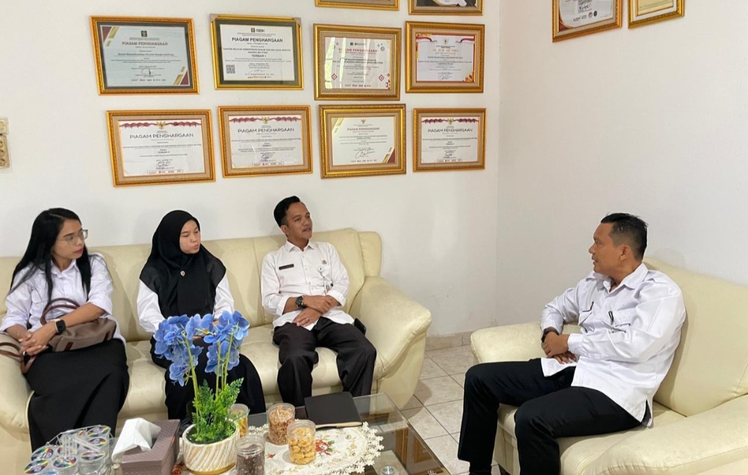 Kanwil Kemenkum Babel Terima Audiensi DLH Kota Pangkalpinang 
