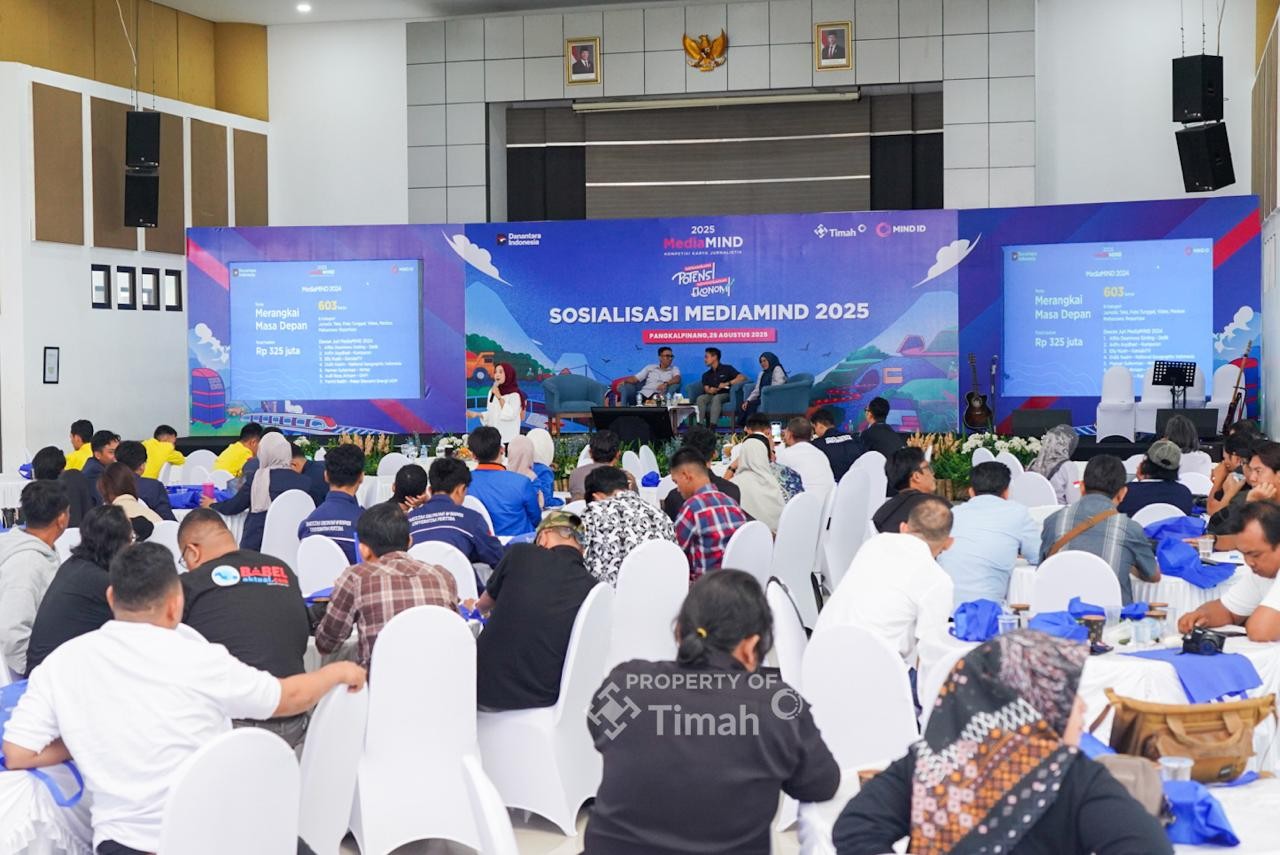 Menambang Pengetahuan, PT Timah Ajak Mahasiswa dan Jurnalis Gali Potensi Bakat Lewat Sosialisasi MediaMIND