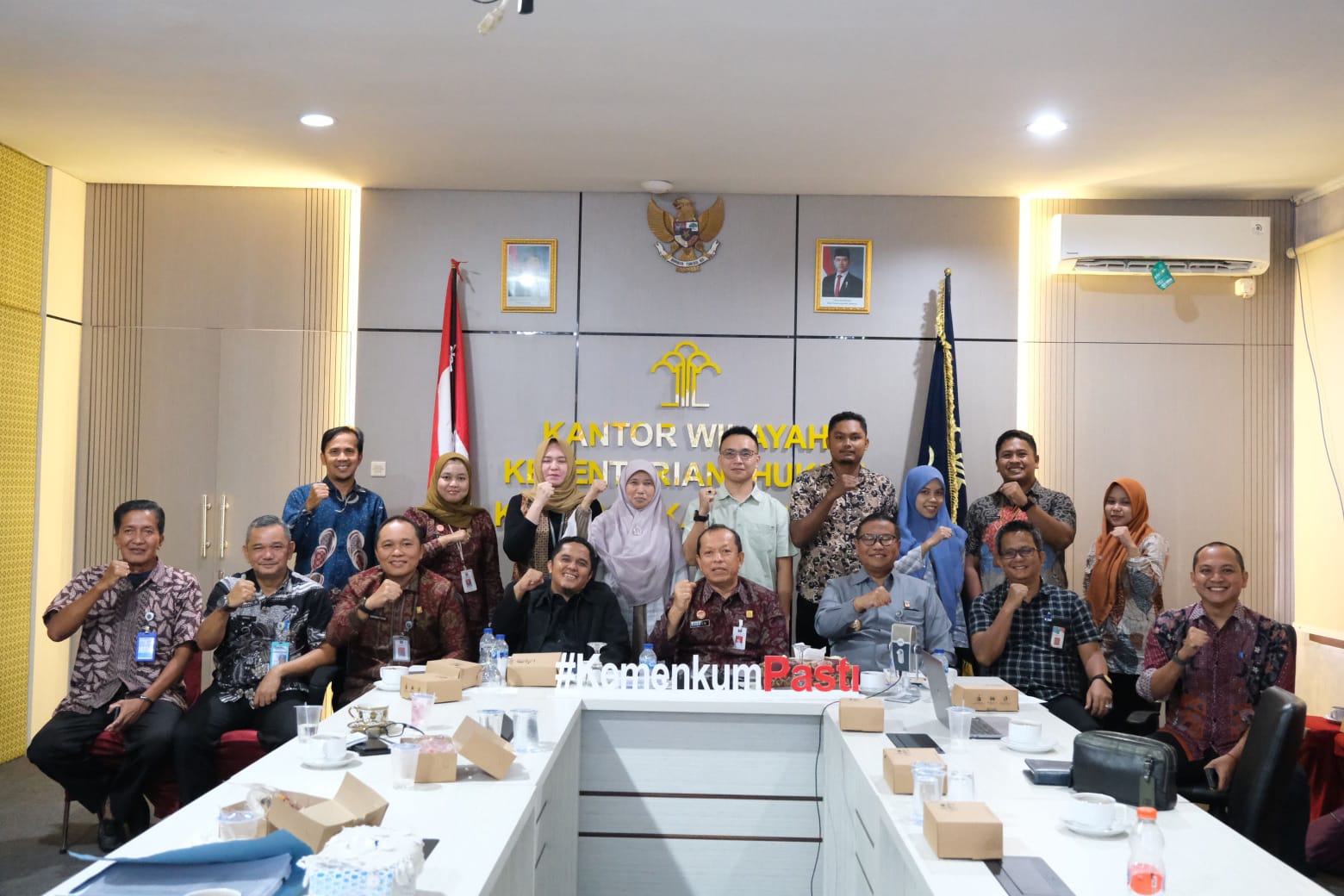 Ini capaian bidang administrasi hukum Umum Kanwil Kemenkum Babel Semester 1 2025
