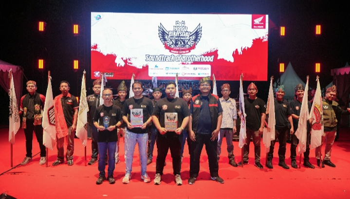 Honda Babel Bersama Ribuan Bikers Hadiri Event Honda Bikers Day Regional Sumatera 2024