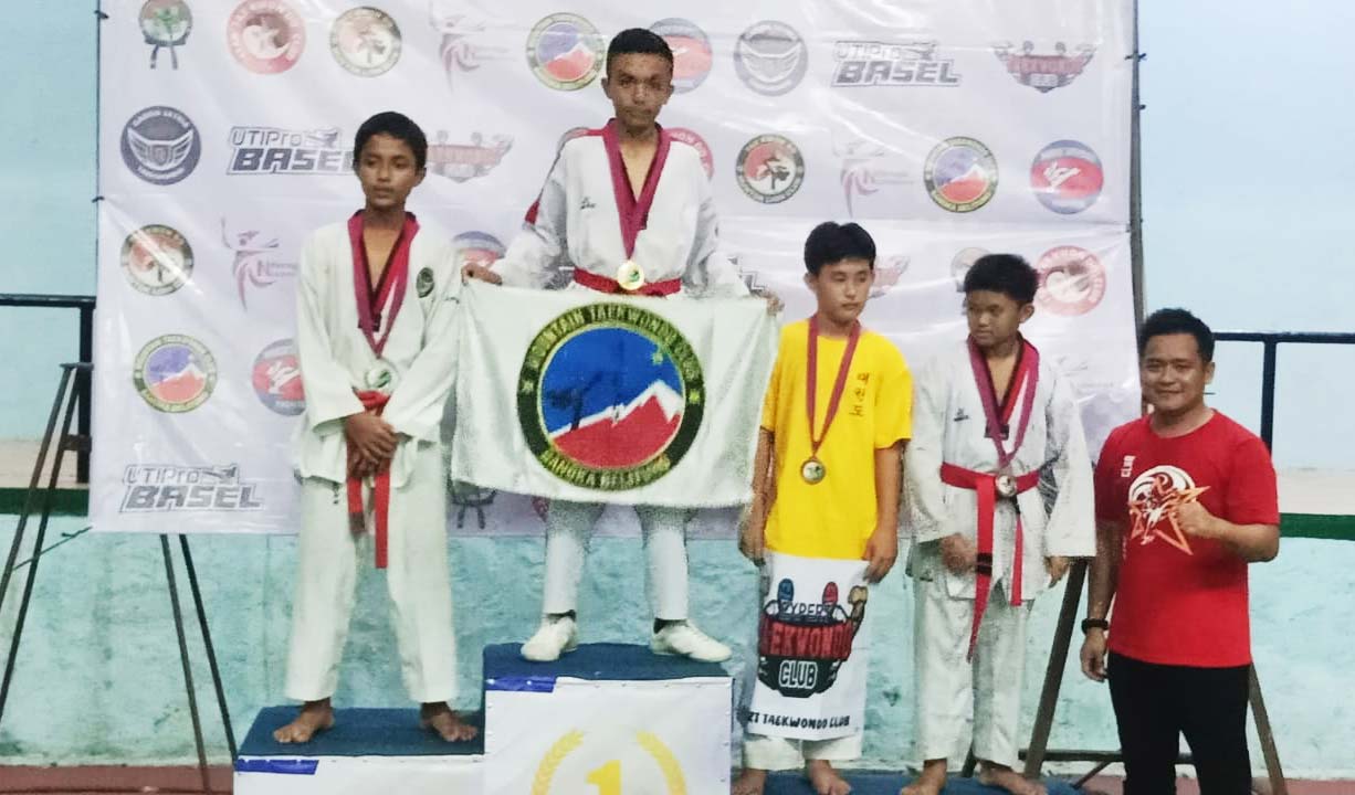 Keren, Mountain Taekwondo Club Bateng Rebut 26 Mendali