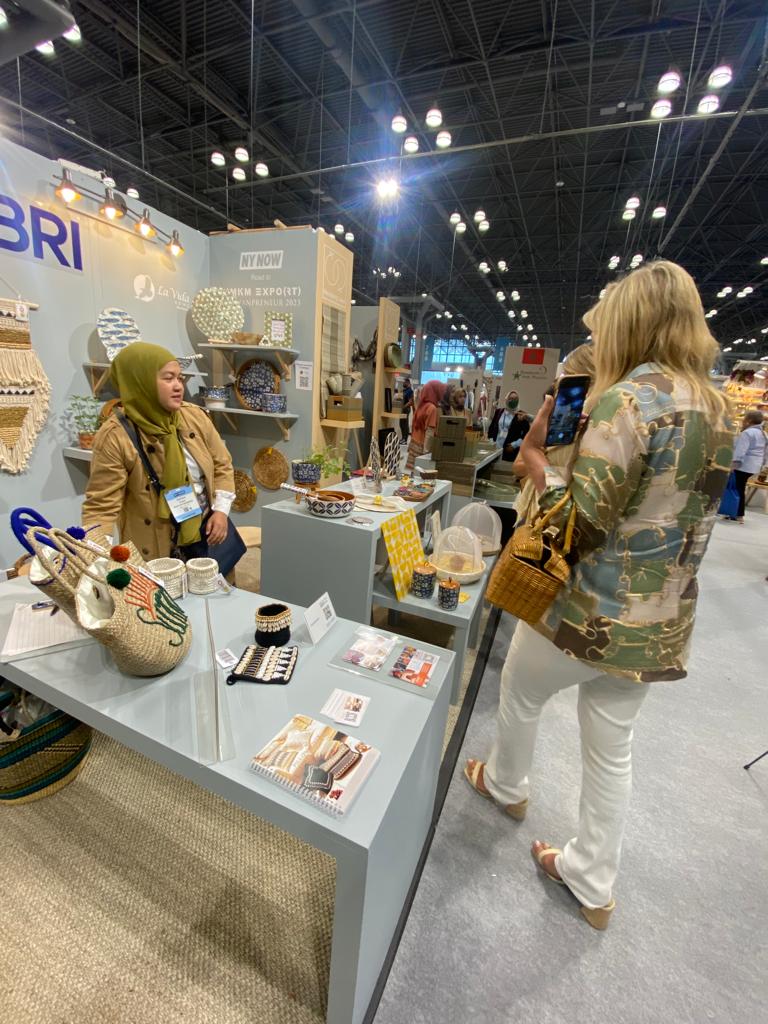 UMKM Binaan BRILIANpreneur Go Global di “New York Now Summer Market 2023”