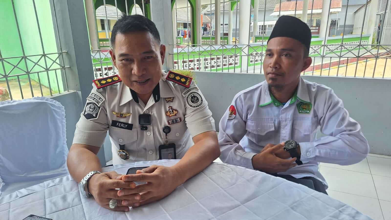 Warga Binaan Rutan Mentok Diajar Memandikan Jenazah
