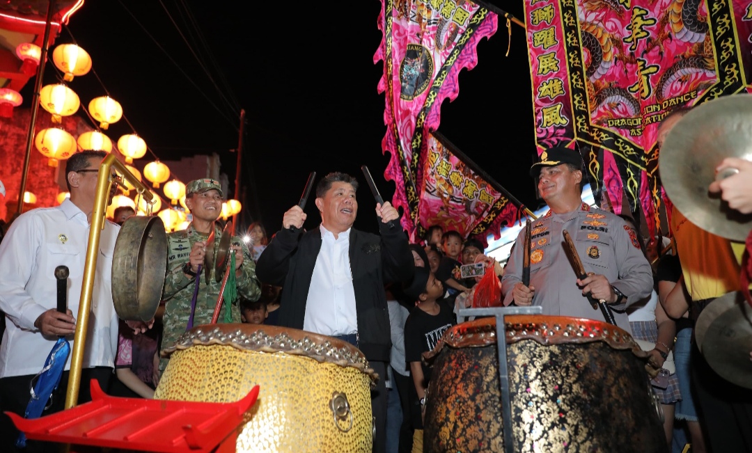 Gubernur Babel Hidayat Arsani Bersama Forkopimda Pastikan Perayaan Imlek Aman dan Meriah