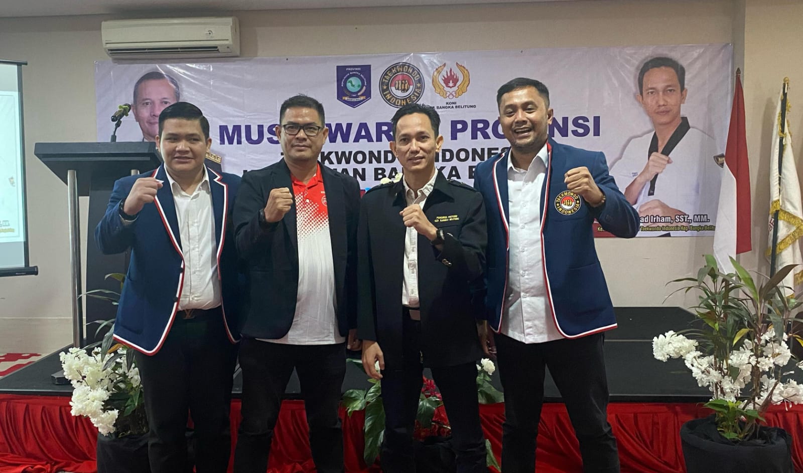 Sukses 2 Periode Pimpin Taekwondo Babel, Irham Ditarik PBTI Jabat Waka Binpres
