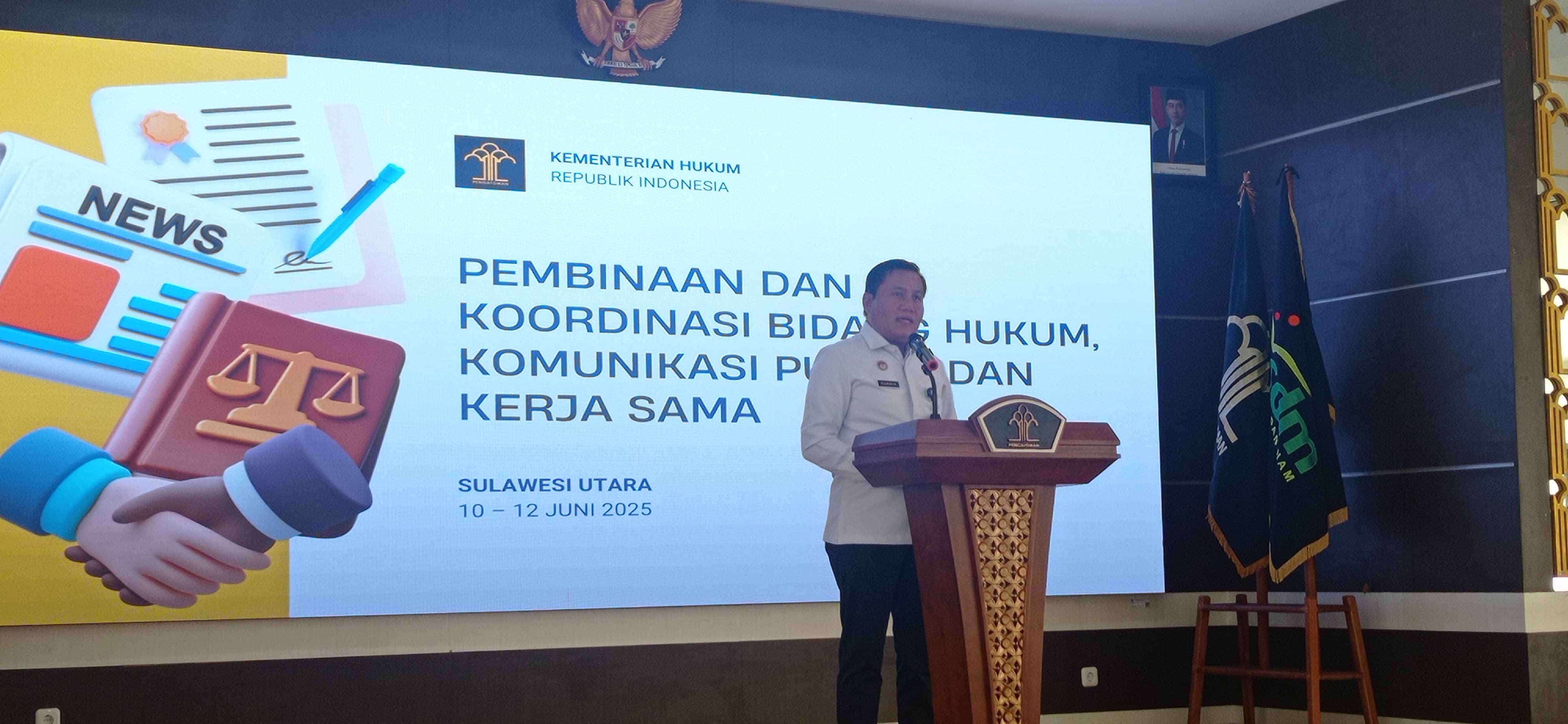 Stafsus Menkum RI: Komunikasi dan Transparansi Jadi Kunci Penting untuk Sosialisasi Efektif