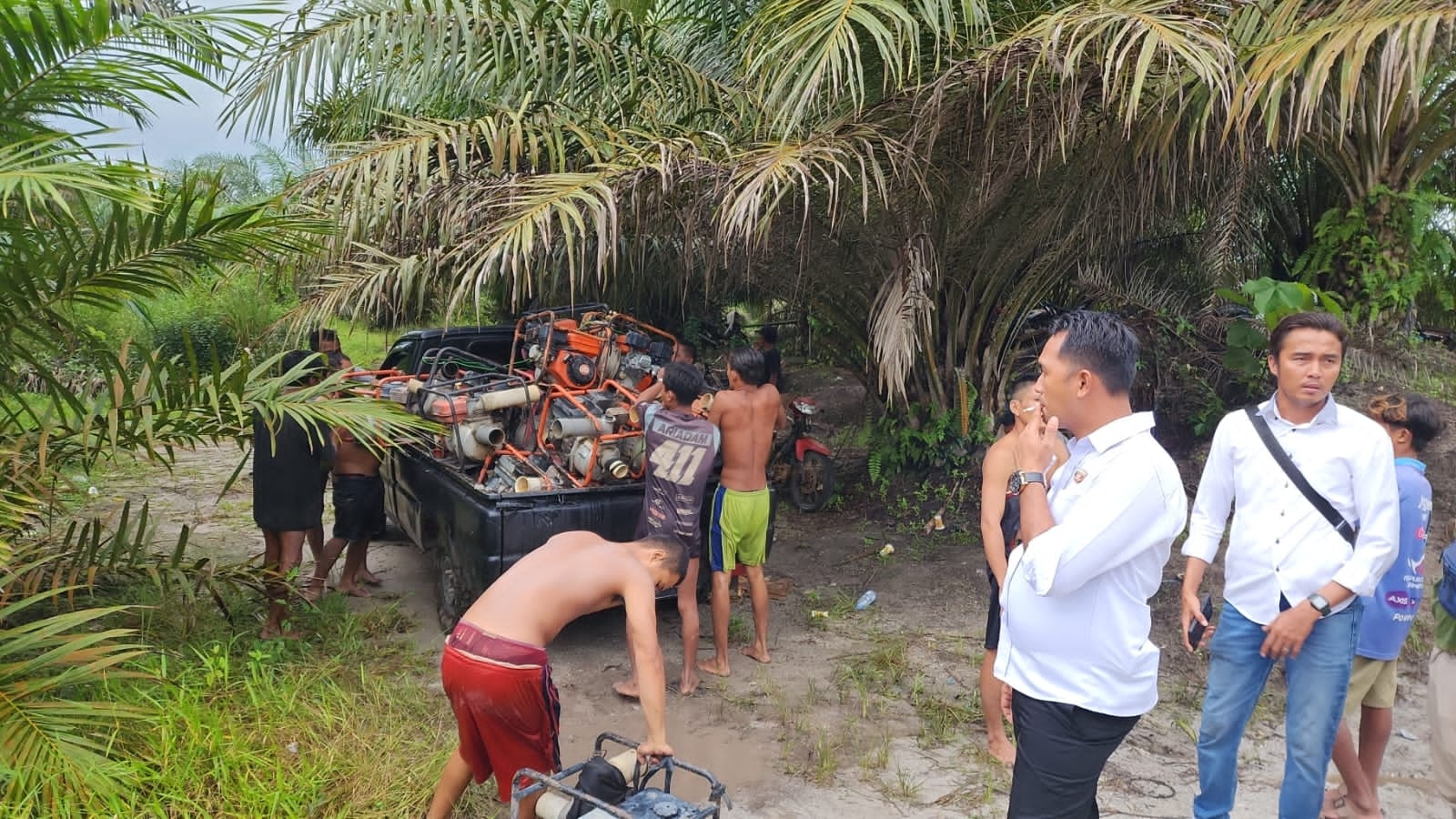 26 Mesin Tungauw Diangkut Polres Basel