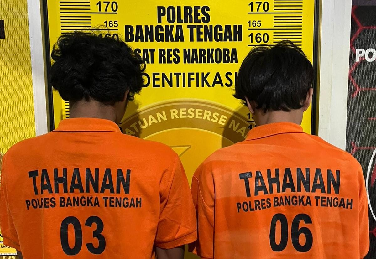 Simpan 87 Paket Sabu Dua Orang Ini Diringkus Anggota Sat Restik Polres Bateng