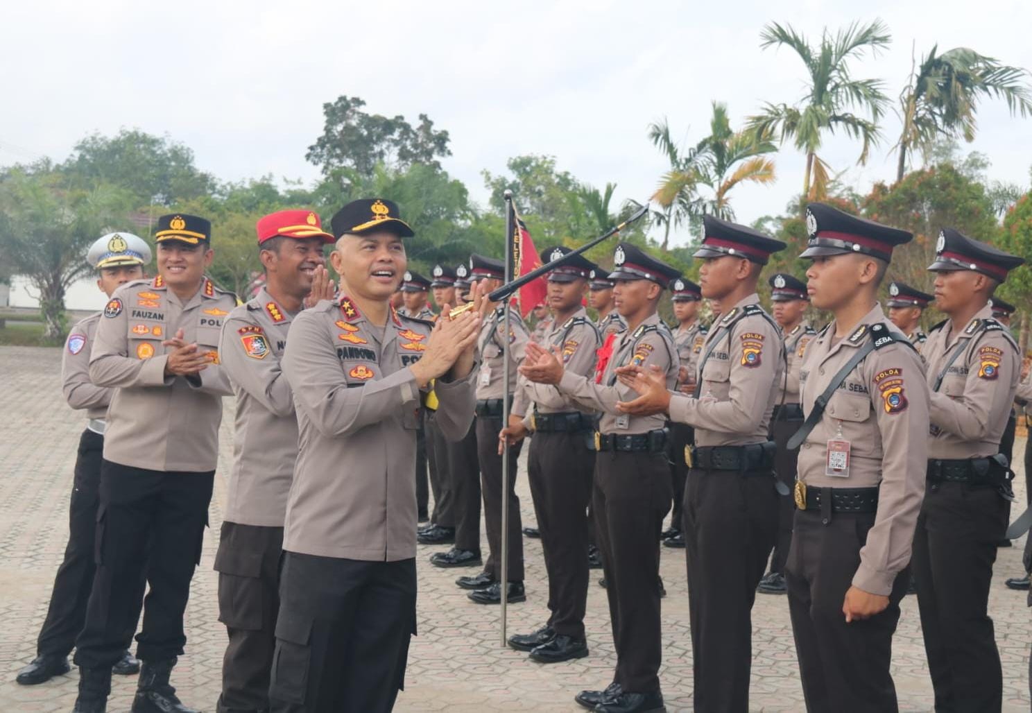 Kunjungi SPN Polda Babel, Ini Pesan Kapolda Kepada Ratusan Siswa  