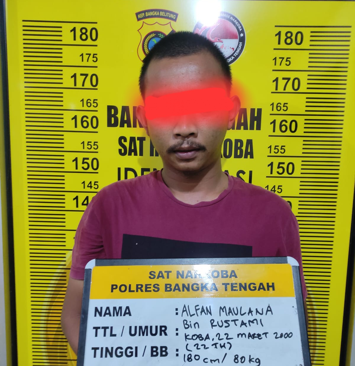 Pemuda Simpang Perlang Ini Sembunyikan Ganja Bawah Kompor Gas