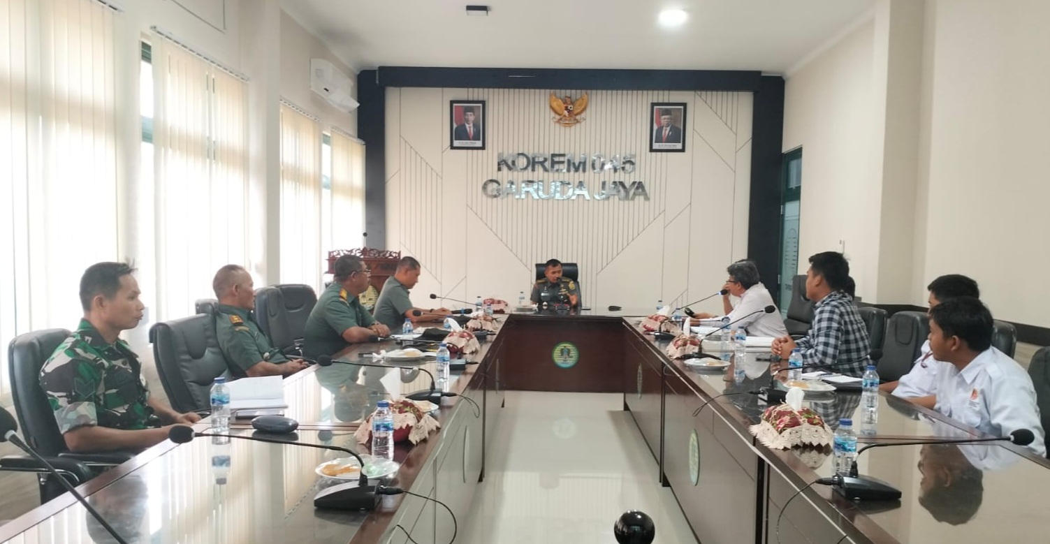 Korem 045/Garuda Jaya akan Reboisasi Lahan Kritis