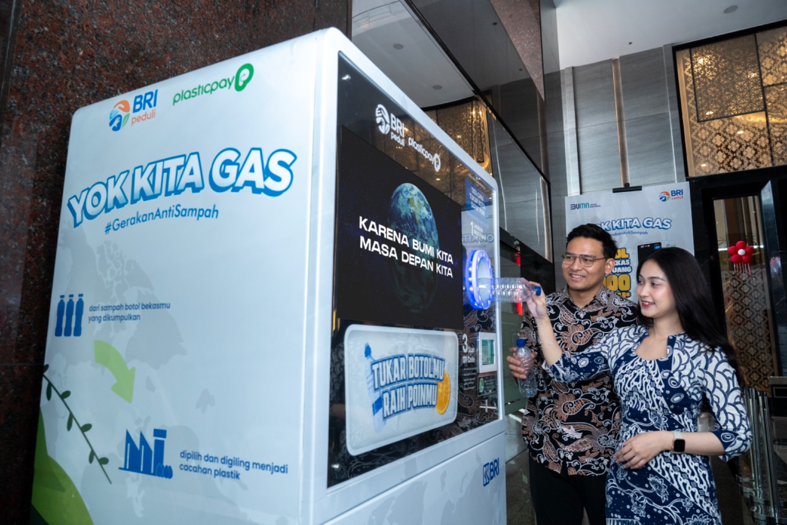 Dukung Kelestarian Lingkungan, BRI Perkuat Aksi Daur Ulang Limbah dan Reduksi Emisi