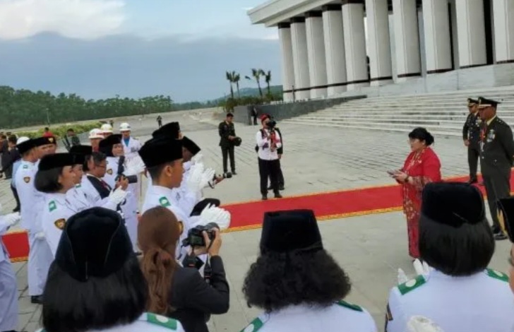 Upacara Hari Proklamasi Kemerdekaan RI di IKN, Paskibraka Tingkat Pusat Terbagi Dua Tim