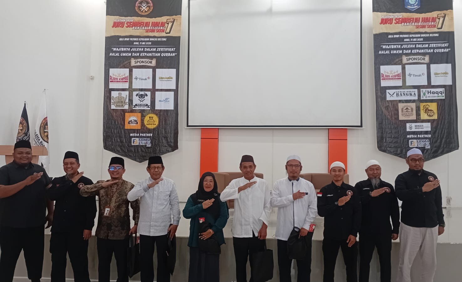 Pemprov Babel, MUI dan LPH LPPOM Apresiasi Pelatihan Dasar Juleha 2025
