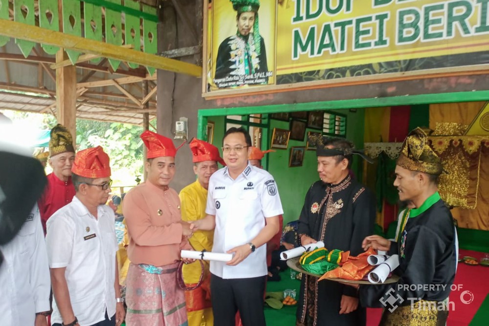 PT Timah Tbk Konsisten Dukung Pelestarian Adat, Bantu Ritual Rebo Pusaka Tahunan Setana Jering di Bangka Barat